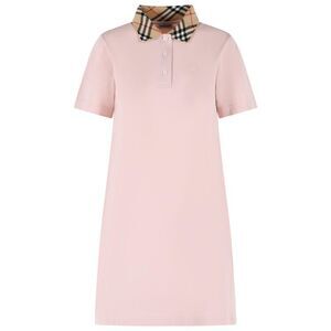 Burberry 'Iris' Pink Cotton Polo Shirt Women